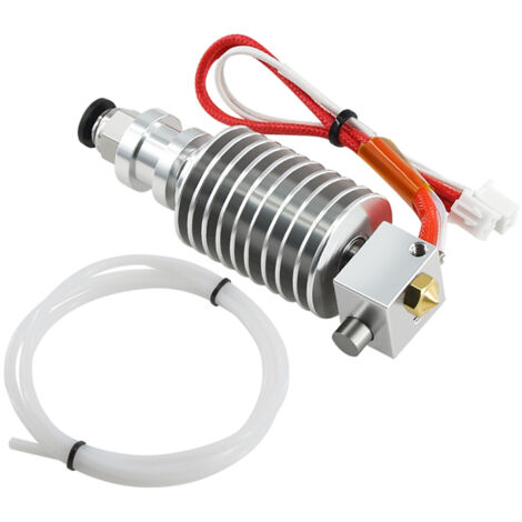 Kit d'extrudeuse I3 Mega Hotend 24 V avec buse de 0,4 mm, thermistance 100 kΩ, tube chauffant en PTFE, compatible avec les imprimantes 3D Anycubic Mega Series. (1/5)