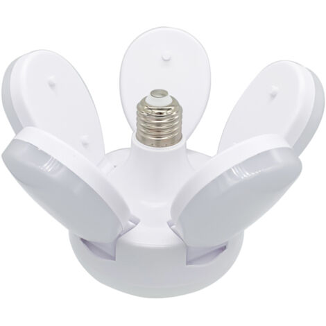 Plafonnier LED décoratif pour garage, culot E27/E26, 6500K, éclairage intérieur ultra-lumineux pour garage, maison ou grange. (1/5)