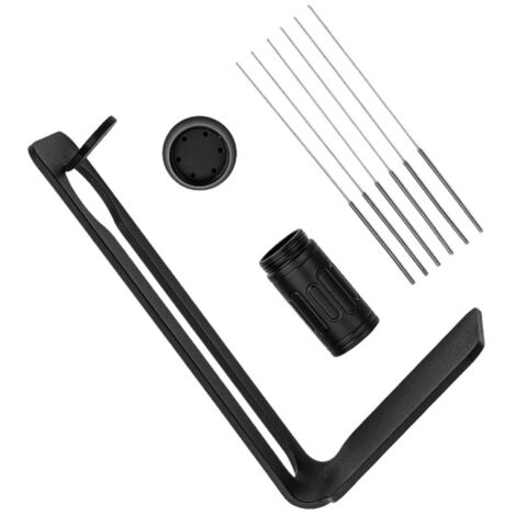 WDT Tool Espresso 6 Needles 0.4mm Coffee Distributor Coffee Stirrer Espresso Machine Accessories Distribution Tool with Magnetic Stand Storage and 6 Spare Needles (1/5)