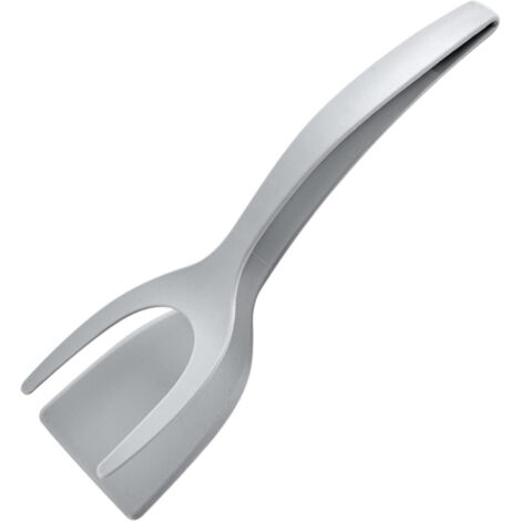 2-In-1 Grip and Flip Spatula Tongs Steak Fried Eggs Pancake Flipper Tong Versatile Home Kitchen Cooking Tool (1/5)