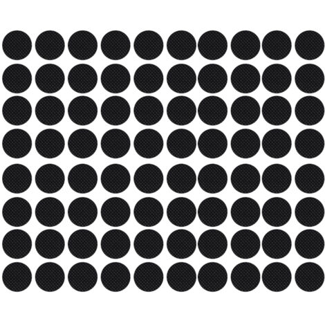 1Inch Self-Stick Furniture Round Felt Pads Wood Floor Protectors– Your Hard Floors from Furniture Scratches, Pack of 80, Black