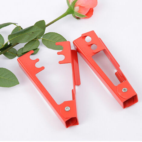 Rose Stripper Thorn Leaf Stripping Remover Metal Spring Flower Stem Cleaner Pliers Flower Shop Garden Wedding Florist Bouquet Flower Arrangement Stripping Tool (1/5)