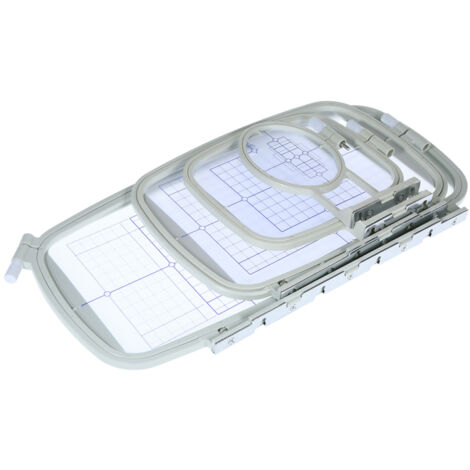4pcs/set Embroidery Machine Hoop Frame Set Sew Tech Hoops Sewing Machine Accessories for Brother PE-700 PE-700II PE-780D Innovis 1000 Babylock Ellure Emore