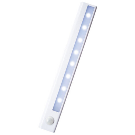 LEDs Closet Light Motion Sensor 3000-6500K Battery Operated Night Lamp for Kitchens Bathrooms Wardrobe Hallway