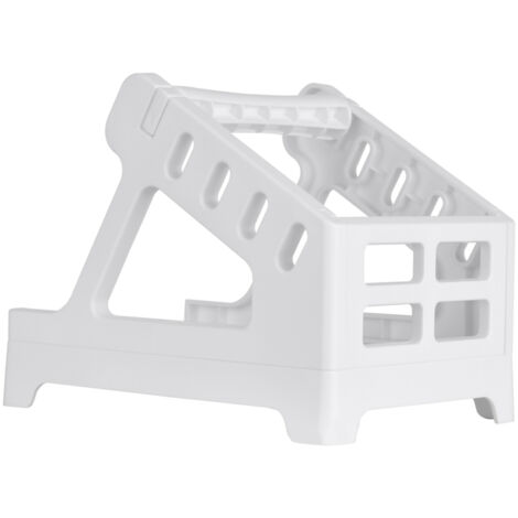Porte-étiquettes 2 en 1 pour rouleaux 4x6 et accordéon – Détachable, compatible imprimantes thermiques bureau (1/5)