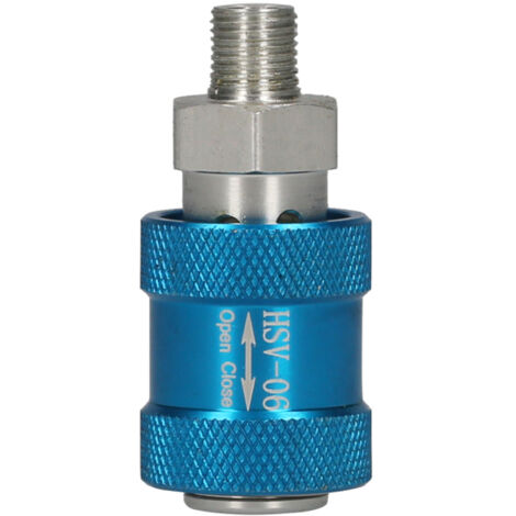 Vanne à glissière manuelle 1/8 pouce, vanne de régulation de débit pneumatique, vanne manuelle en alliage d'aluminium