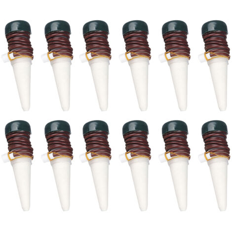 Kit de 12 tuteurs d'arrosage automatique avec réservoir - Système d'arrosage automatique intelligent, idéal pour les vacances (1/5)