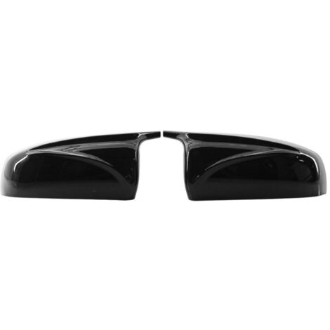 Coques de rétroviseurs extérieurs gauche et droite noir brillant de remplacement pour BMW E70 X5 07-13