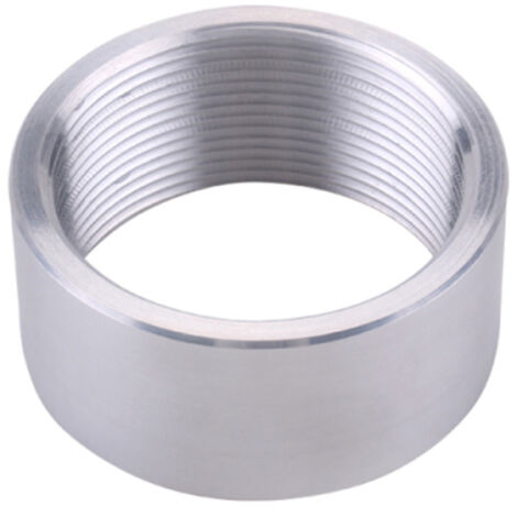Bouchon de raccord de tuyau en aluminium à souder, filetage femelle NPT 2", compatible avec la plupart des voitures