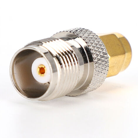 adaptateurs convertisseurs de connecteurs coaxiaux RF TNC femelle vers SMA mâle (1/5)