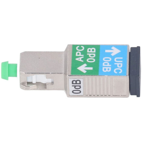 Adaptateur de connecteur à fibre optique SC APC mâle vers UPC femelle, convertisseur hybride compatible avec localisateur visuel de défauts (1/5)
