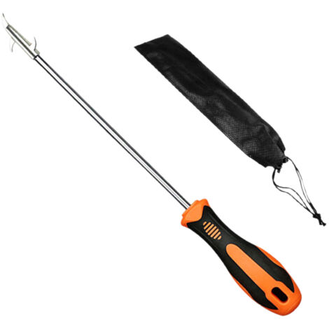 Crochet de nettoyage de pneus avec tournevis, sac de rangement, outil de nettoyage de pierres, crochet de ramassage, outils pour pneus, protection de pneus auto, outils de réparation (1/5)