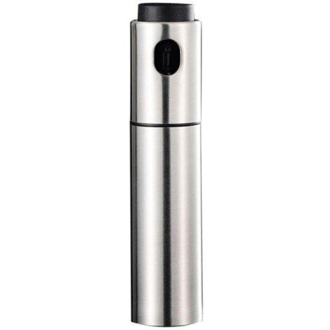 Vaporisateur d'huile 135 ml en acier inoxydable, distributeur de vinaigre rechargeable, pour barbecue, rôtissage et grillades.