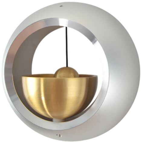 Clochette de commerçant pour l'ouverture de porte, sonnette magnétique pour l'entrée d'un commerce, décorations uniques pour commerce et entrée - Cadeau original (noir) (1/5)