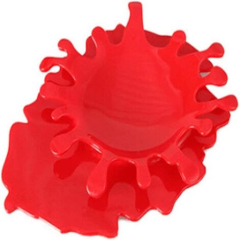 Porte-cuillère à ketchup en silicone, porte-couverts de cuisine anti-éclaboussures, accessoire de cuisine créatif (1/4)