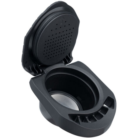 Adaptateur/porte-capsules de café 8 g, grande capacité, pour la préparation du café à domicile. Accessoire écologique réutilisable, compatible avec Piccolo XS et Genio S. (1/5)