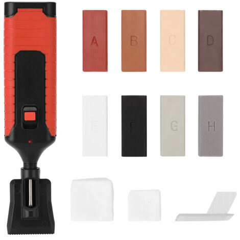 Kit d'outils de réparation de carrelage en céramique multifonctionnel pour le bricolage, outils ménagers pratiques et rapides pour réparer les rayures et combler les fissures. (1/5)