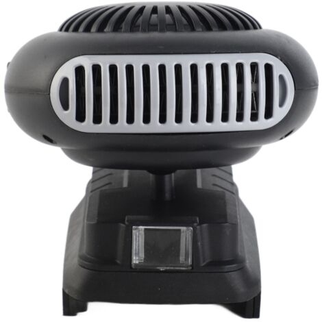 Petit chauffage d'appoint 170 W, 2 vitesses, alimenté par batterie 18 V, ventilateur électrique pour modèles BL1815, BL1820, BL1530, BL1840, BL1850 et BL1860 (1/5)