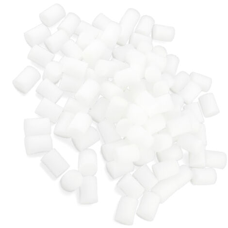 Lot 100 éponges hydroponiques pour semis 19×25mm, Blocs mousse germination, Culture hors-sol propre, Réutilisables (1/5)