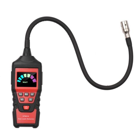 Analyseur de gaz portable HABOTEST HT601A - Détecteur de fuites de gaz domestique - Détecteur de gaz - Mesureur de ppm - Alarme de concentration de méthane