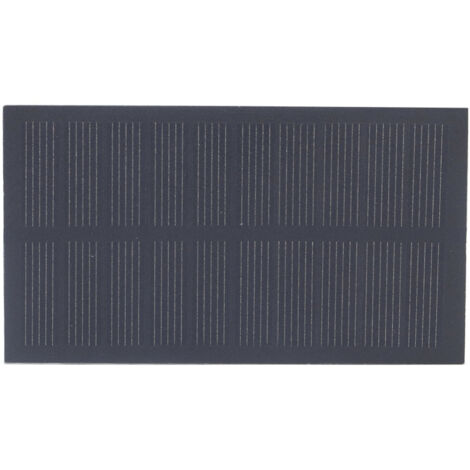Petit panneau solaire monocristallin portable en silicium pour batteries 3,7 V, charge 1 W 5 V