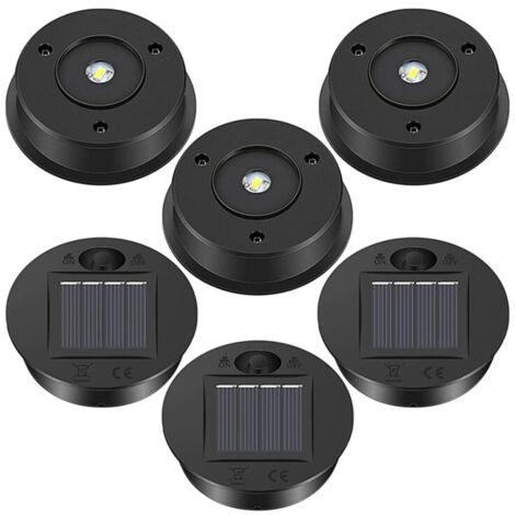 Lot de 6 embouts de rechange décoratifs pour lanternes suspendues d'extérieur à énergie solaire (85 mm). (1/5)