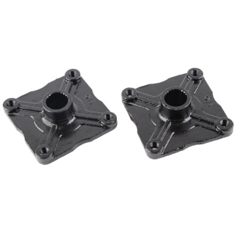 moyeux d'essieu arrière à 4 goujons et 23 cannelures, compatibles avec quads, VTT et karts de 110 et 150 cm³