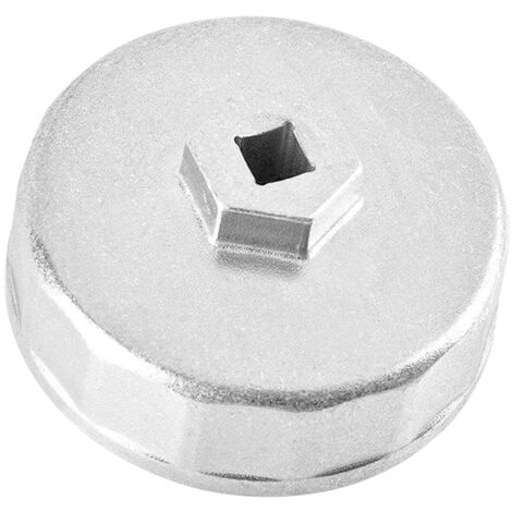 Clé à filtre à huile 74 mm à 14 cannelures, outil de démontage de bouchon à douille pour Volkswagen, Mercedes-Benz, VW, Audi et Porsche (1/5)