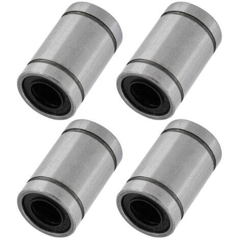 Lot de 10 bagues à billes LM8UU de 8 mm pour mouvement linéaire, compatibles avec les tiges de 8 mm d'imprimantes 3D et les machines CNC