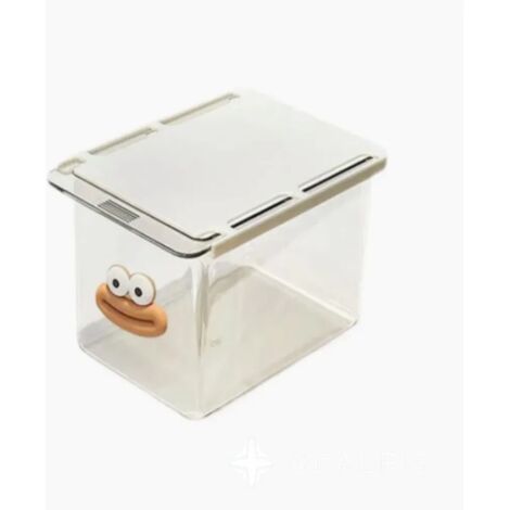 Organisateur transparent 11x7,5x7,5 cm, tiroir suspendu adhésif, rangement petits objets (1/5)