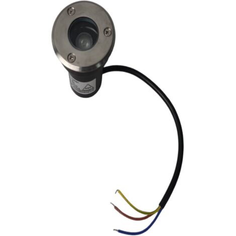 Lampe LED encastrable 1W 12V DC IP67, étanche, haute puissance, en verre trempé, pour jardin extérieur, aménagement paysager, carrés et aménagements paysagers, certifiée CE et RoHS (1/5)