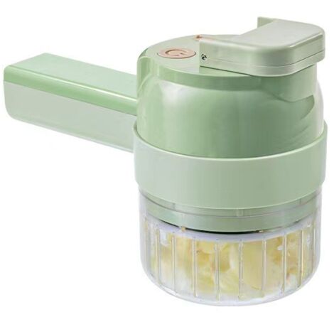 Coupe-légumes Gatling électrique sans fil, purée d'ail, robot culinaire pour bébé, coupe-ail et oignons verts, matériel portatif (1/5)