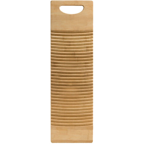 Planche à laver en bois disponible, avec poignée rectangulaire, pour laver le linge à la maison. Matériau pratique et durable. Planche à laver épaisse.