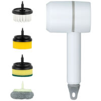 Machine de nettoyage électrique sans fil, Rechargeable par USB, automatique, brosse à vaisselle, baignoire, carrelage, outil de nettoyage professionnel