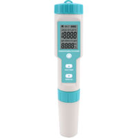 Testeur de qualité de l'eau de poche multi-paramètres 7 en 1 PH/TDS/EC/ORP/SG/Salinité/Température avec électrode remplaçable C-600 PH Meter pour piscines, aquariums d'eau potable