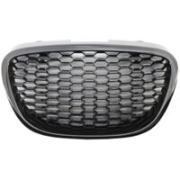 Calandre de remplacement en nid d'abeille noir sans logo pour Seat Leon MK2 1P1 06-09