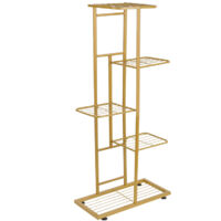 5-Tier Display Shelf Flower Pots Rack Plant Stand Potting Ladder Planter Stand Heavy Duty Storage Shelving Rack for Potted Plants