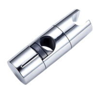 Shower Sliding Sleeve Simple Installation Shower Head Holder Universal Design Firmly Fixed Shower Lift Rod Sliding Sleeve