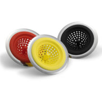 Silicone Kitchen Sink Drain Plugs Strainers Sewer Hair Filter Collect Bath Drain Stopper Sink Floor Drain Plug Kitchen Accessory