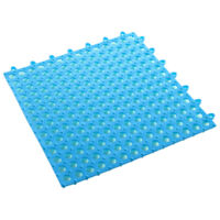 Bathroom Anti-Skidding Mat DIY Size Wet Area Matting Shower Room Floor Cushion with Drain Holes