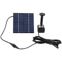 Mini Solar Fountain Pump Solar Water Pump Power Panel Kit Solar Panel Water Pump for Garden Pool
