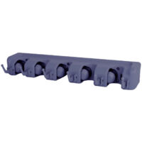 Mop Holder With Hook Broom Holder Drilling Wall Mounted Broom Hanger Organizer Storage Rack Kitchen Bathroom Garden