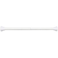 Non-Slip Spring Tension Curtain Rod 20 to 32 Inch Expandable Curtain Rod No Drilling No Rust Bath Closet Hanging Pole for Windows or Shower Bathroom
