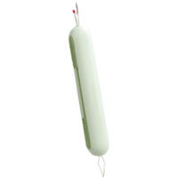2-In-1 Needle Threader Seam Remover, Stretchable Threading and Seam Removing Tool for Sewing Knitting Quilting