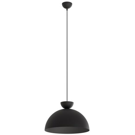 Lampada a Sospensione Lunaro, Metallo, Nero, 40x140x40 cm (1/5)