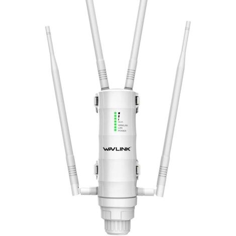WAVLINK AC1200 Point d'accès sans Fil extérieur avec Couverture Longue portée répéteur WiFi Double Bande 2.4 + 5G avec PoE, Port Ethernet Gigabit