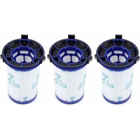 Lot de 3 Filtre de remplacement pour Rowenta Air Force 360 / X-Pert Essential 260 Aspirateur sans fil RH9037 RH9038 RH9039 RH9051 RH9057 RH9079 RH9081 RH9086 (Alternative au ZR009001) (1/5)