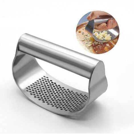 Presse-ail manuel à bascule en acier inoxydable broy à ail presse gadget de cuisine (1/5)