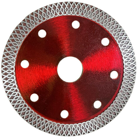 Lame diamantée 125 mm pour coupe fine humide et sèche, disque de coupe diamant professionnel pour carrelage, granit, céramique, marbre, calcaire, carr