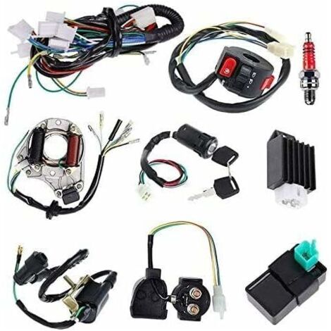 Electric Stator Bobine CDI Faisceau magnétique pour 4 temps ATV 50 cc 70 cc 110 cc 125 cc Pit Quad Dirt Bike Go Kart (1/5)